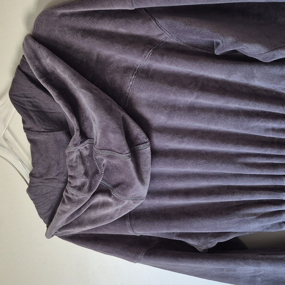 Free People Movement Velour Athleisure Gray Jumpsuit, Size XS Cozy Loungewear - Picture 9 of 14